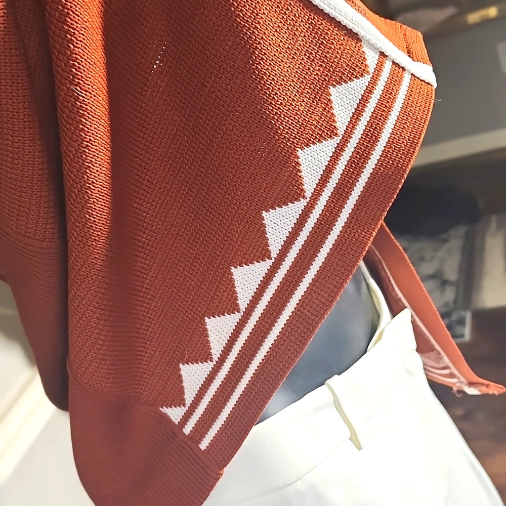 A Beautiful Button Down Sweater Top - image 5